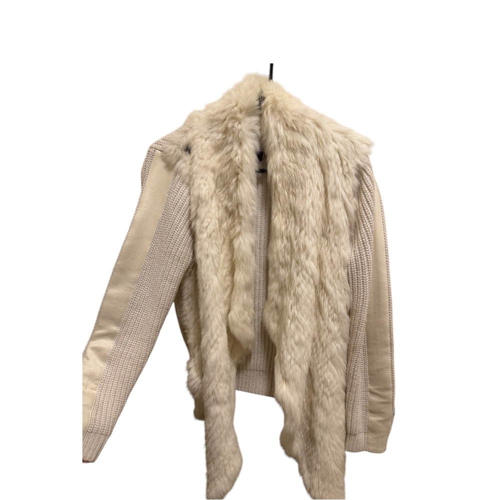Authentic Rabbit Fur Cardigan